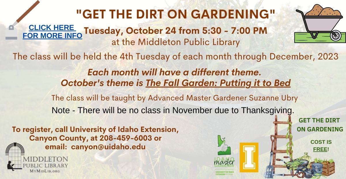 Monthly Adult Gardening Class